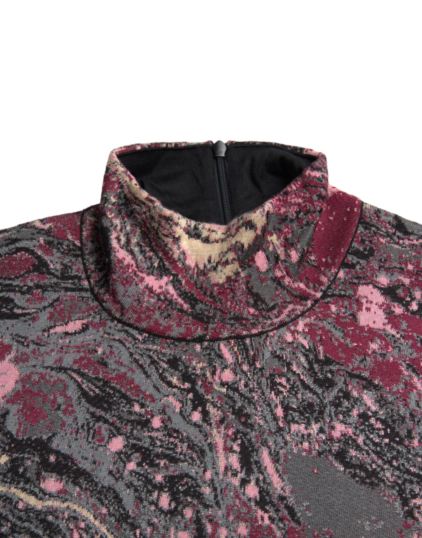 Dolce &amp; Gabbana Heren Trui met Grafische Print en Hoge Kraag in Meerdere Kleuren