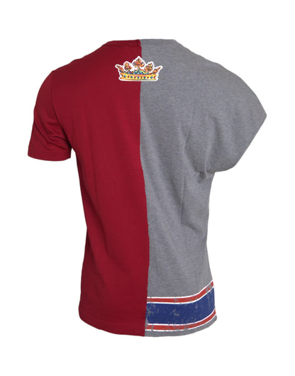 Dolce &amp; Gabbana T-shirt met korte mouwen en een grafische print in meerdere kleuren