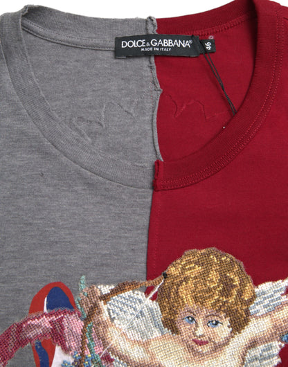 Dolce &amp; Gabbana T-shirt met korte mouwen en een grafische print in meerdere kleuren