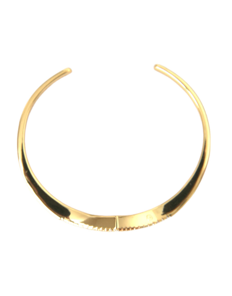 Bracelet Nialaya Arched Wing Cuff Skyfall Gold CZ 925