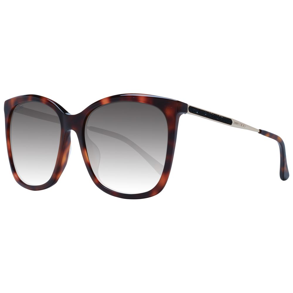 Jimmy Choo Brown Women Sunglasses - Sophisticated Square Style