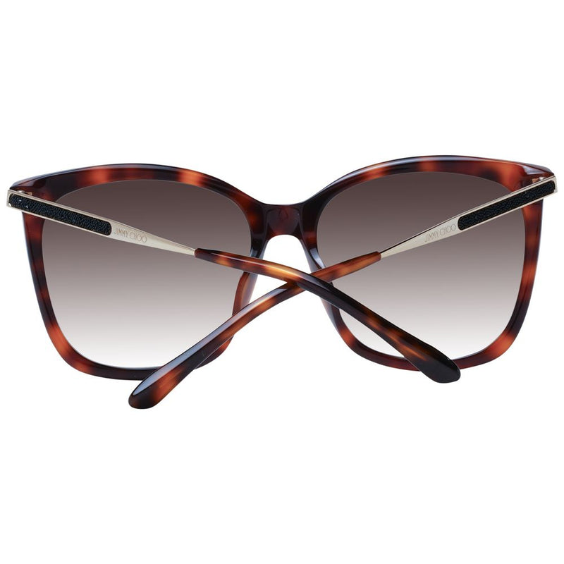 Jimmy Choo Brown Women Sunglasses - Sophisticated Square Style
