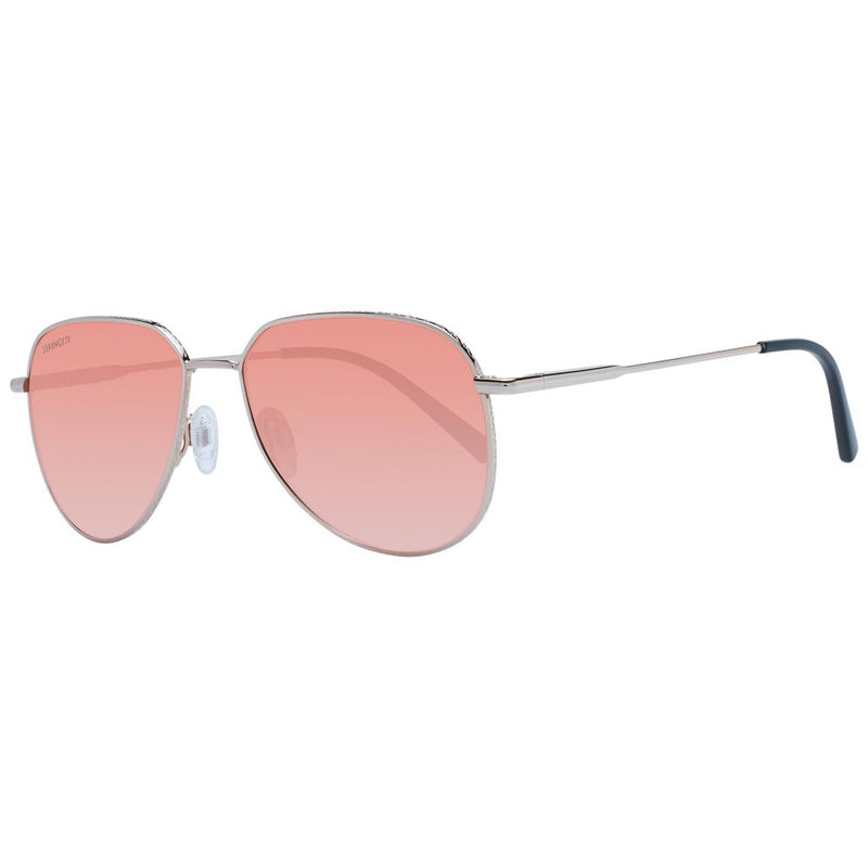 Serengeti Rose Gold Unisex Sunglasses - Elegant Eye Protection