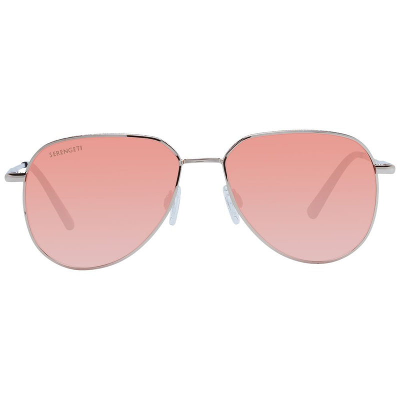 Serengeti Rose Gold Unisex Sunglasses - Elegant Eye Protection