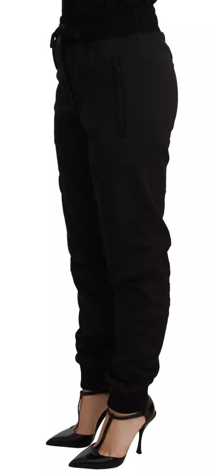 Dolce & Gabbana Black Jogger Pants for Women - Authentic