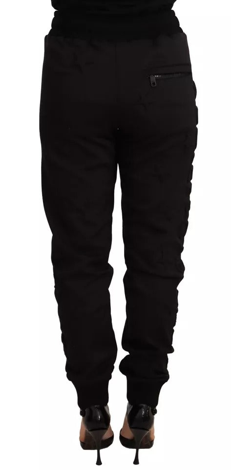 Dolce & Gabbana Black Jogger Pants for Women - Authentic