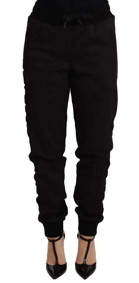 Dolce & Gabbana Black Jogger Pants for Women - Authentic