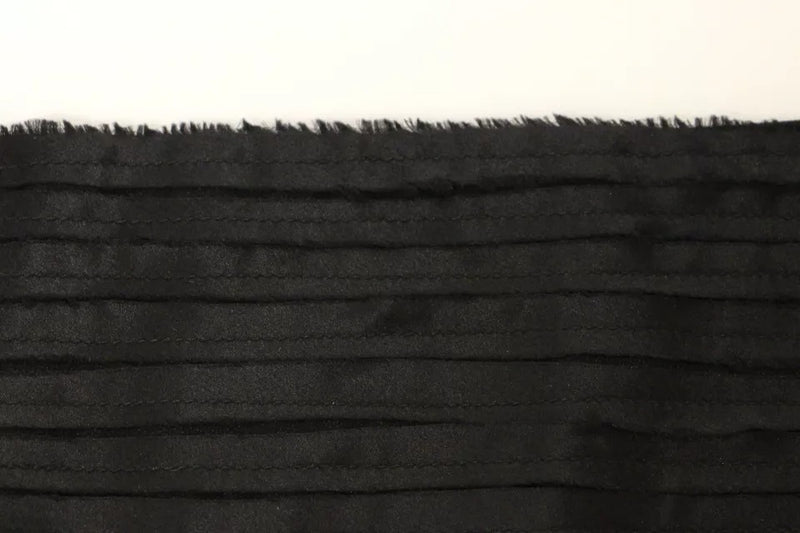 Dolce & Gabbana Black Silk Women's Waist Cummerbund
