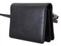 Dolce & Gabbana Zwarte Leren Bifold Schoudertas Dames Portemonnee