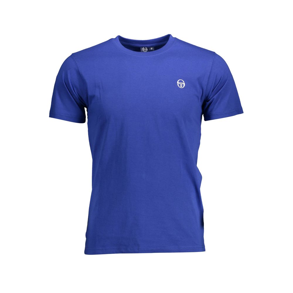 T-Shirt en Coton Bleu Sergio Tacchini - Modèle SE-12030