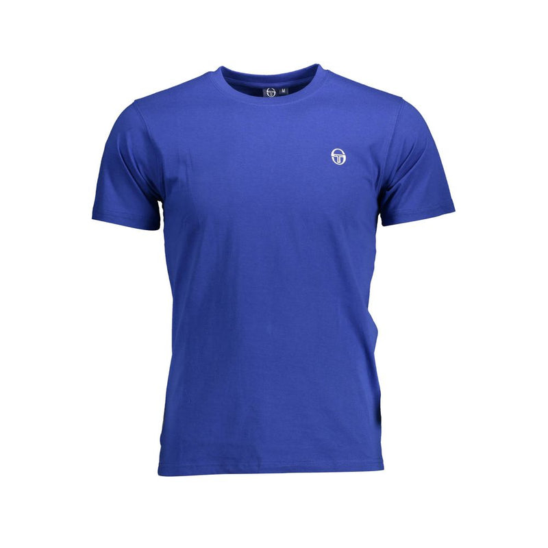 Sergio Tacchini Blue Cotton T-Shirt - Stylish Comfort