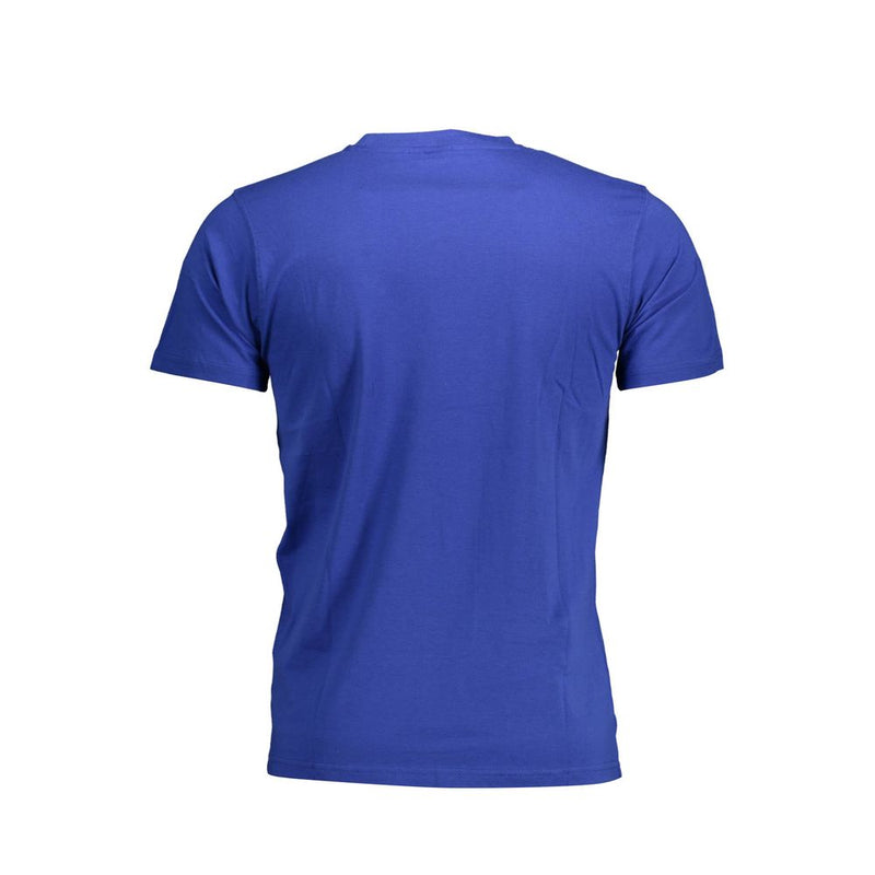 Sergio Tacchini Blue Cotton T-Shirt - Stylish Comfort