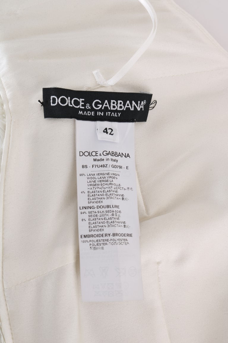 Bustier extensible à sequins multicolores Dolce &amp; Gabbana