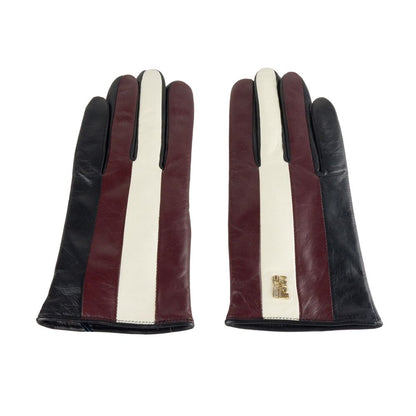 Cavalli Class Zwarte Lamsleren Dameshandschoen