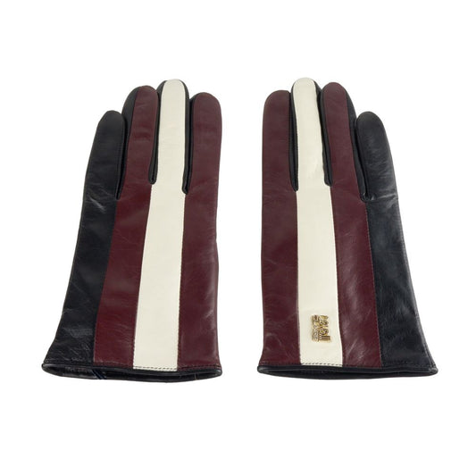 Cavalli Class Zwarte Lamsleren Dameshandschoen