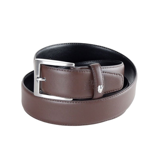 Cavalli Class Elegante Omkeerbare Leren Riem - Tweekleurig