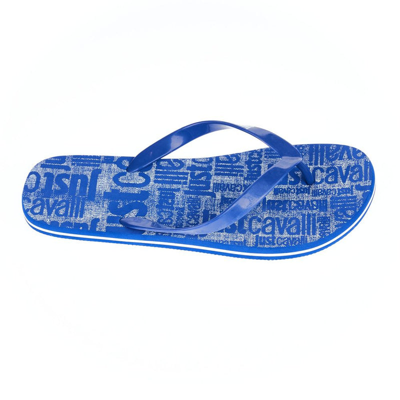Just Cavalli Light Blue EVA Men Sandal - Summer Essential Footwear
