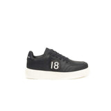 Cerruti 1881 Blue Cowhide Men Sneaker - Luxury Comfort