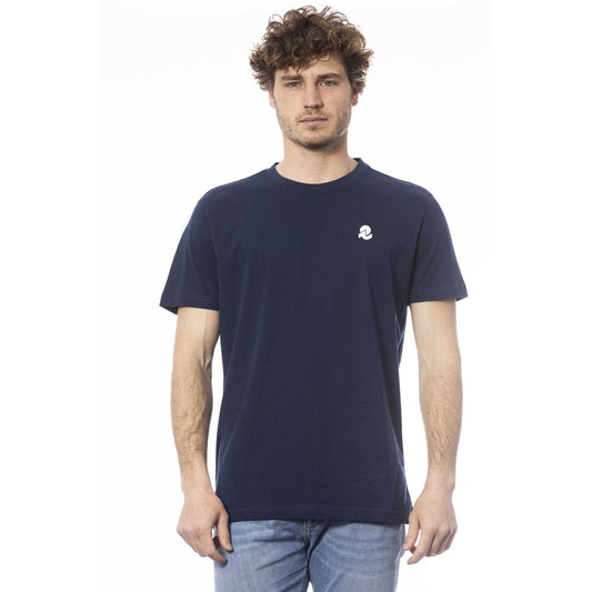 T-shirt homme en coton bleu Invicta