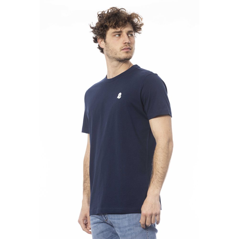 T-shirt homme en coton bleu Invicta