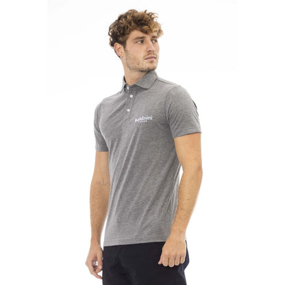 Baldinini Trend Grijs Katoenen Heren Polo