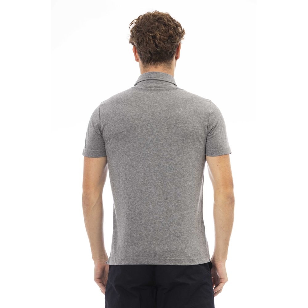 Baldinini Trend Grijs Katoenen Heren Polo