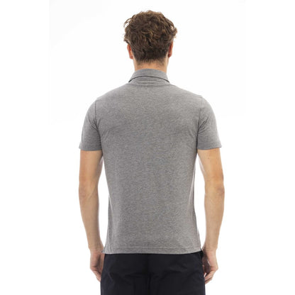 Baldinini Trend Grijs Katoenen Heren Polo