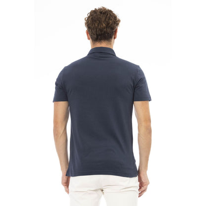 Baldinini Trend Blauw Katoenen Polo Shirt voor Heren