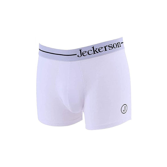 Boxer en coton blanc pour homme de la marque Jeckerson