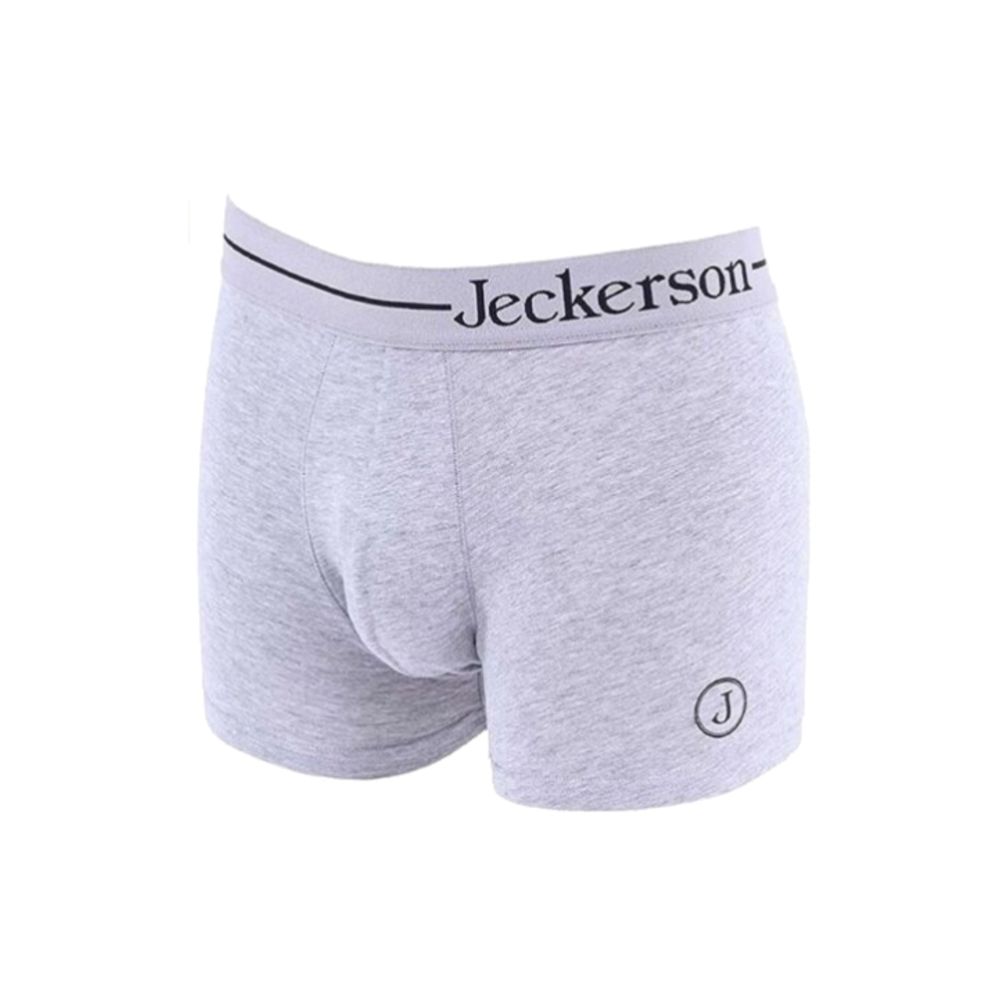 Boxer homme en coton gris de Jeckerson