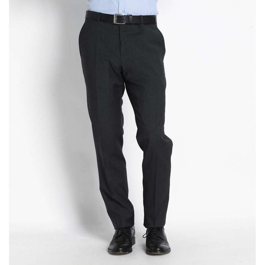 Pantalon de costume pour homme en laine grise Uominitaliani