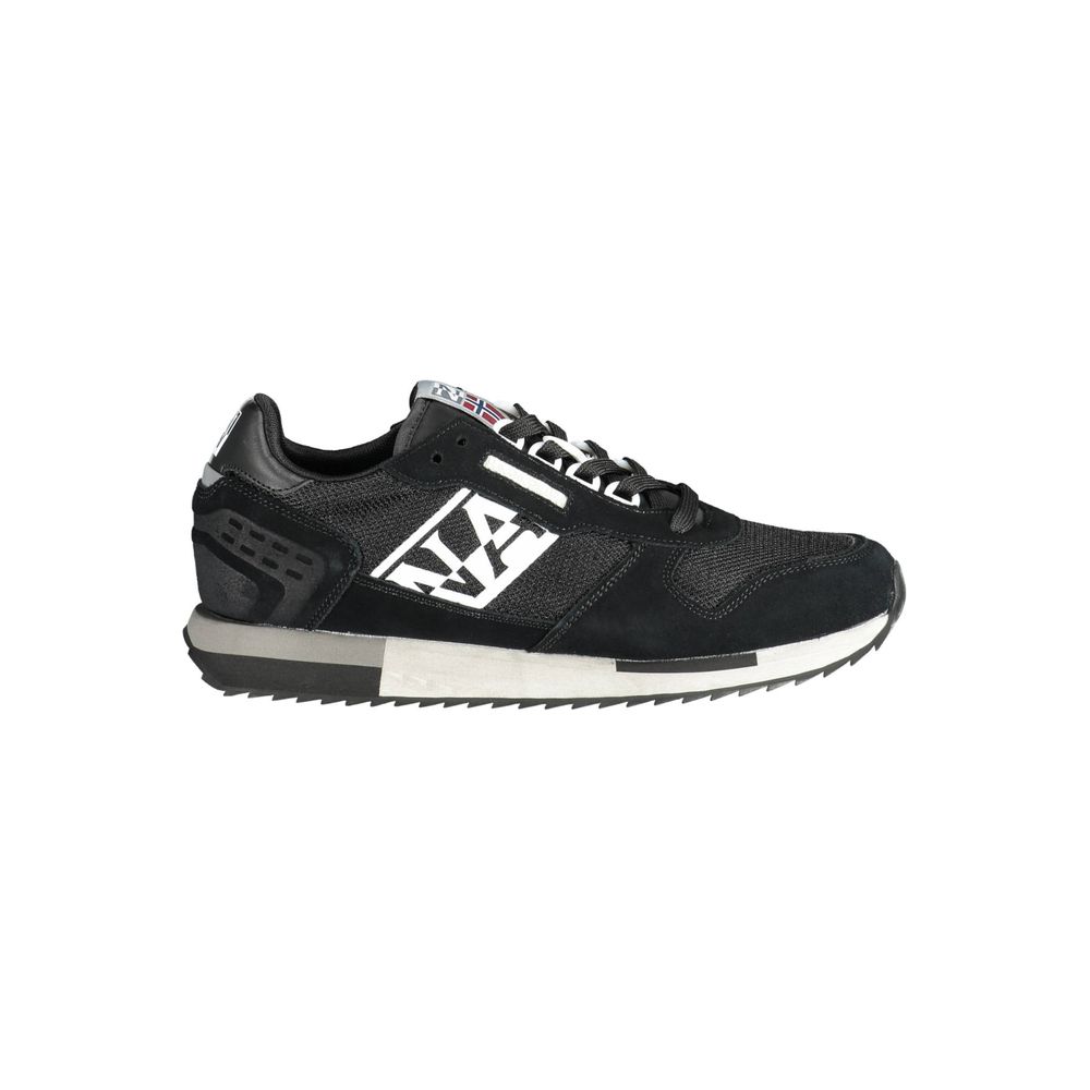 Sneakers en cuir noir pour hommes Napapijri
