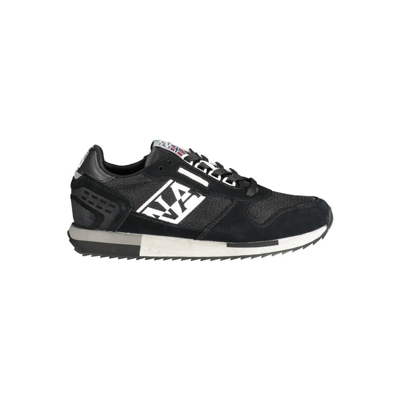 Sneakers en cuir noir pour hommes Napapijri