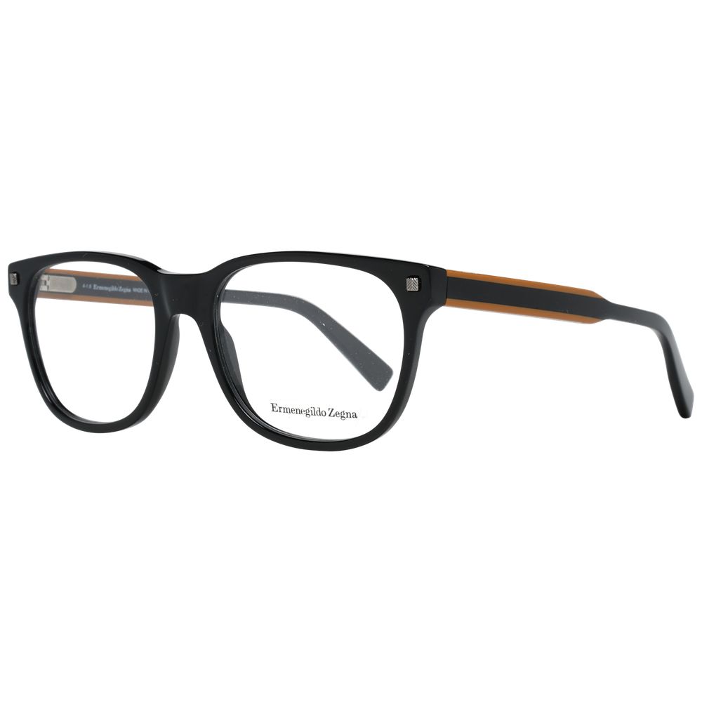 Monture de lunettes pour homme noire Ermenegildo Zegna