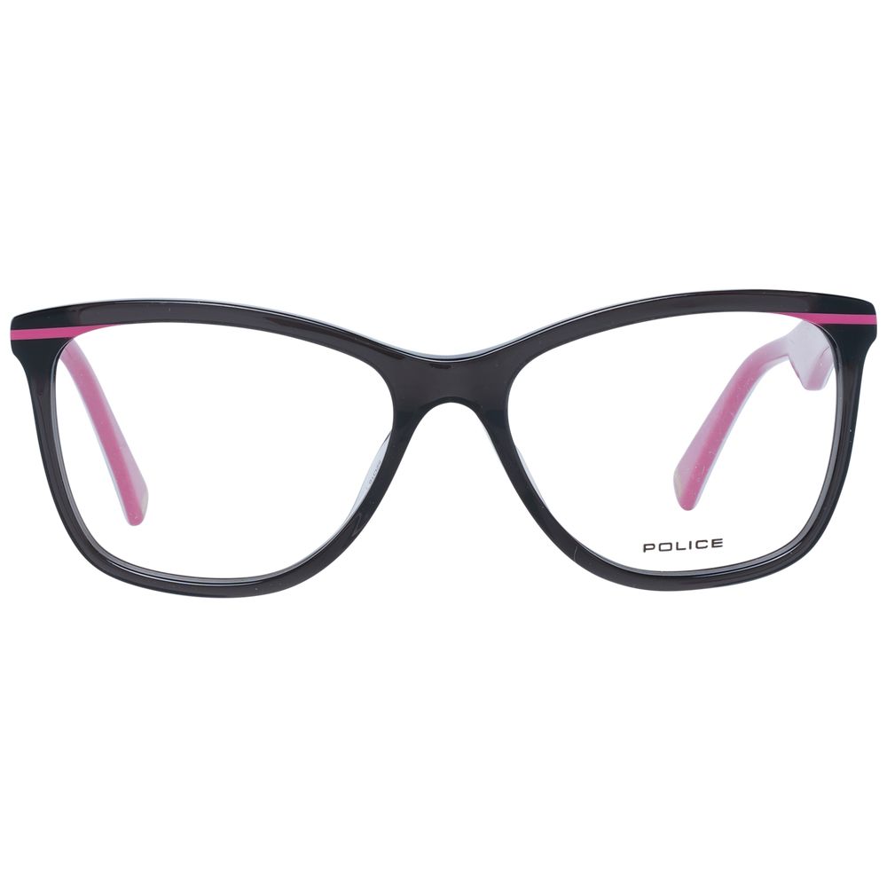 Police Multicolor Women Glasses Frame - Stylish Trapezium Design