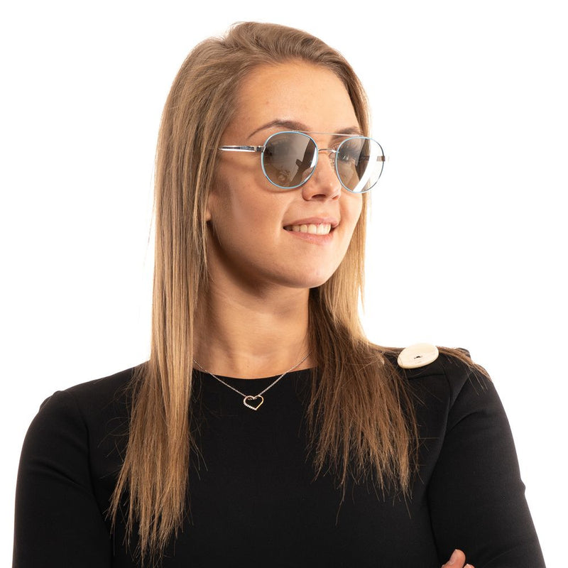 Guess Turquoise Women Aviator Sunglasses