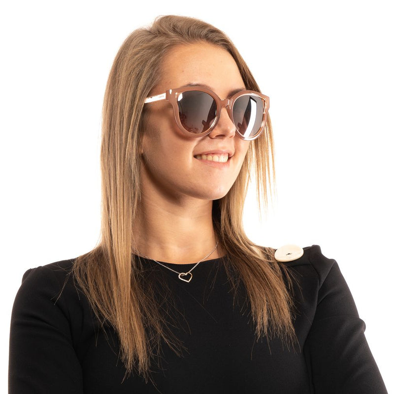 Guess Brown Women Sunglasses - Butterfly Style with UV Protection