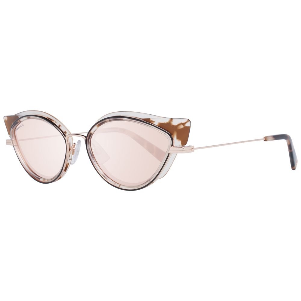 Lunettes de soleil brunes pour femme Dsquared²