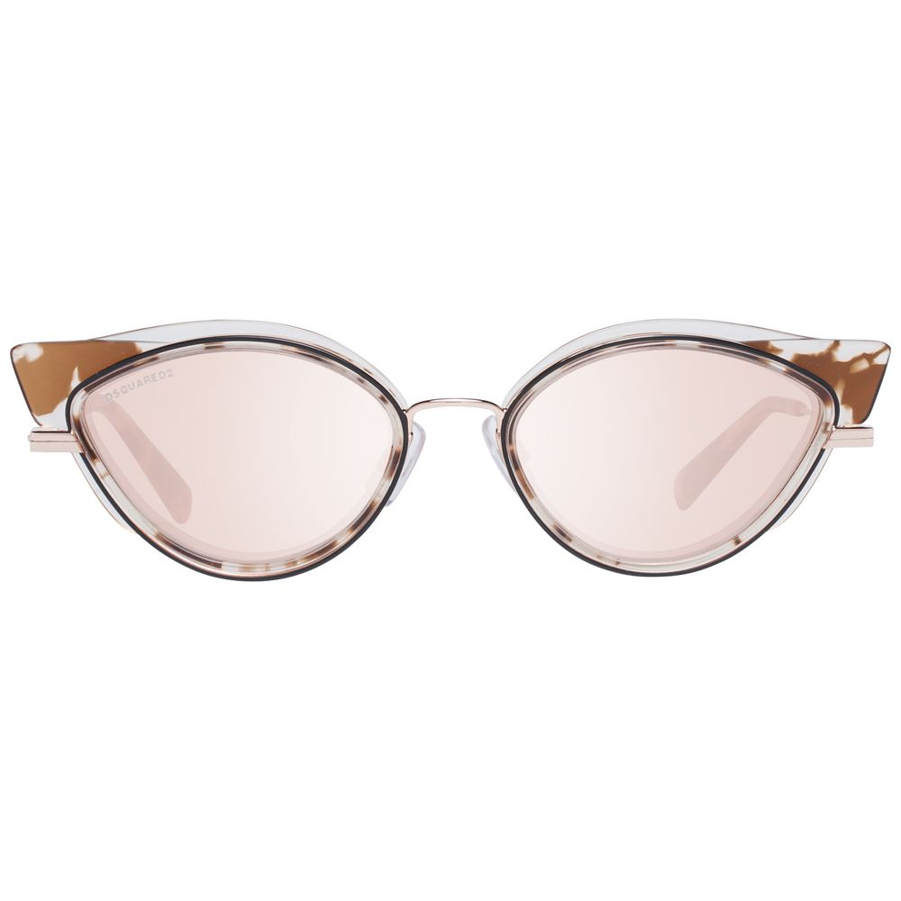 Lunettes de soleil brunes pour femme Dsquared²