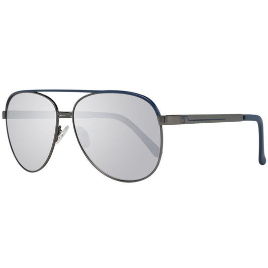 Lunettes de soleil Guess pour homme, gris.