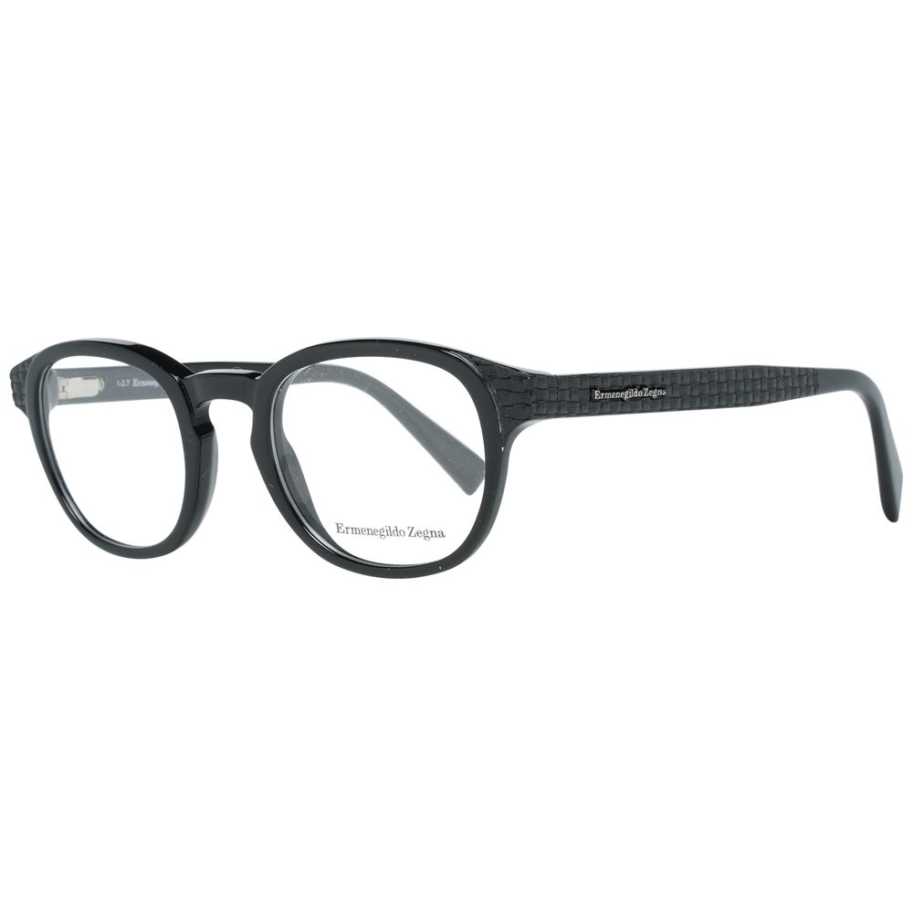 Monture de lunettes pour homme noire Ermenegildo Zegna
