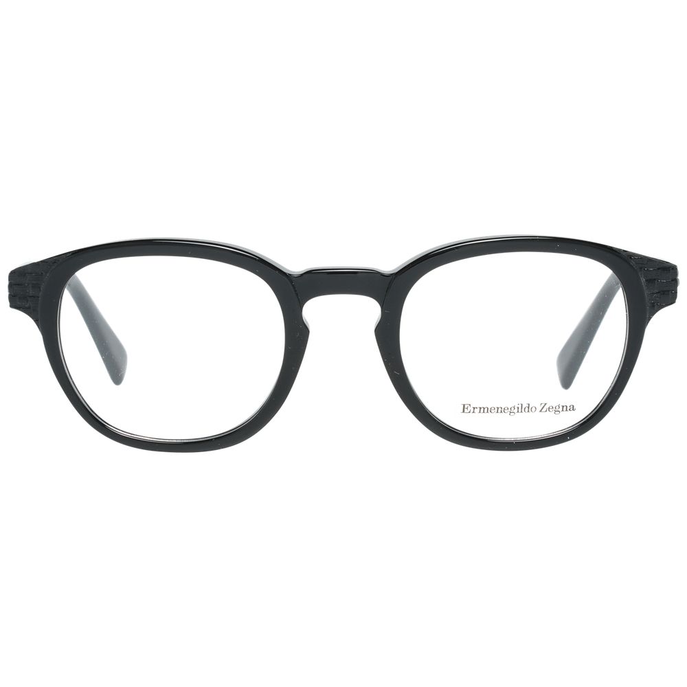 Monture de lunettes pour homme noire Ermenegildo Zegna