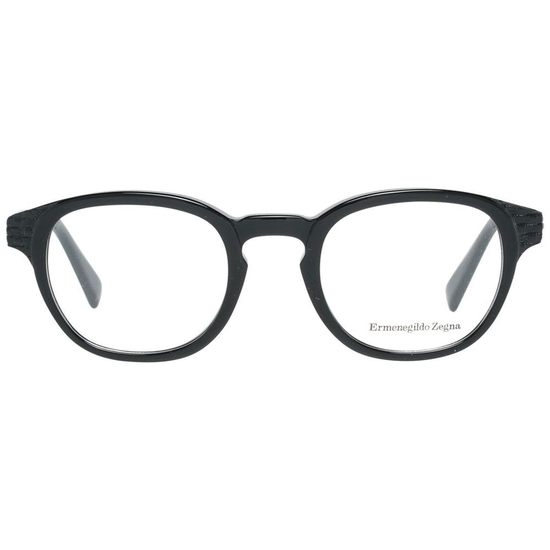 Monture de lunettes pour homme noire Ermenegildo Zegna