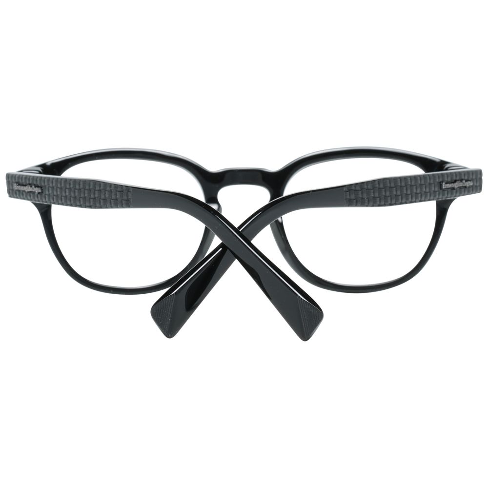 Monture de lunettes pour homme noire Ermenegildo Zegna