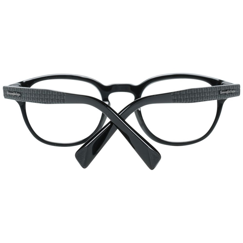 Monture de lunettes pour homme noire Ermenegildo Zegna