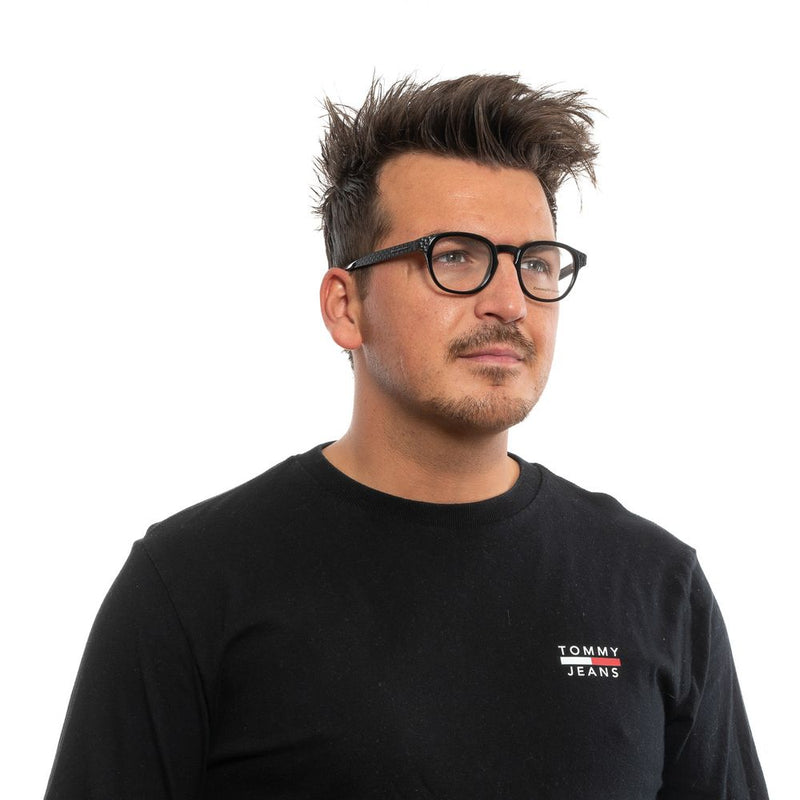 Monture de lunettes pour homme noire Ermenegildo Zegna