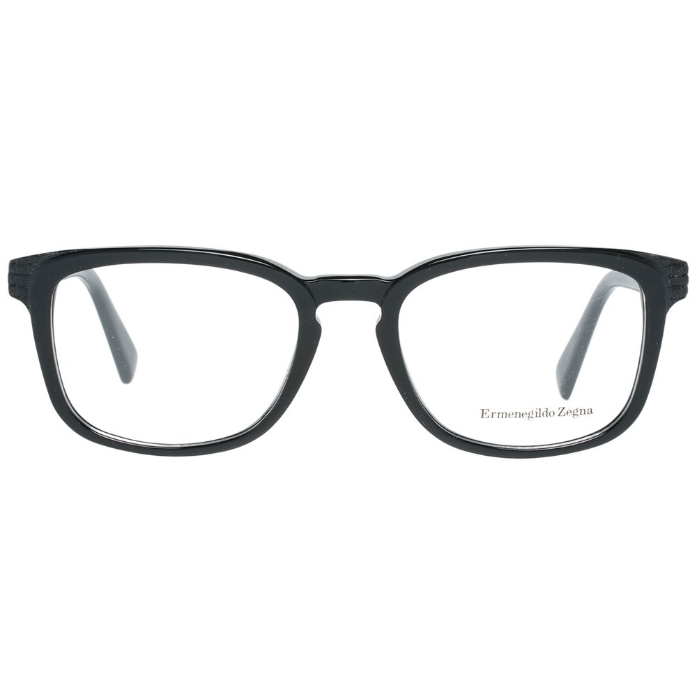 Monture de lunettes pour homme noire Ermenegildo Zegna