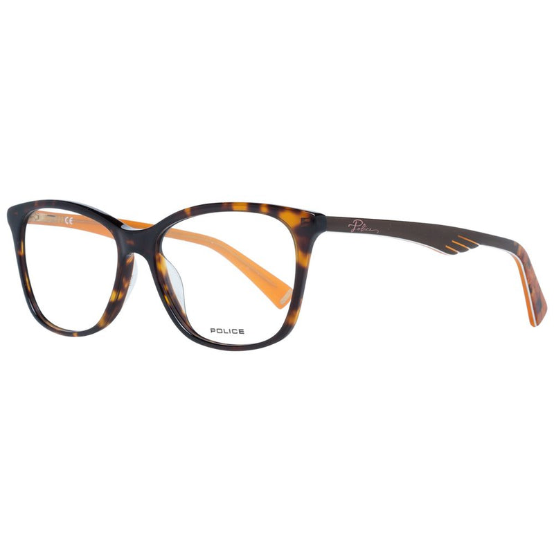 Monture de lunettes pour femmes Police, couleur marron