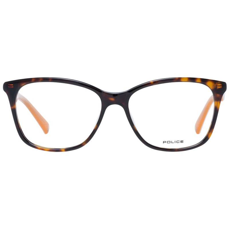 Monture de lunettes pour femmes Police, couleur marron