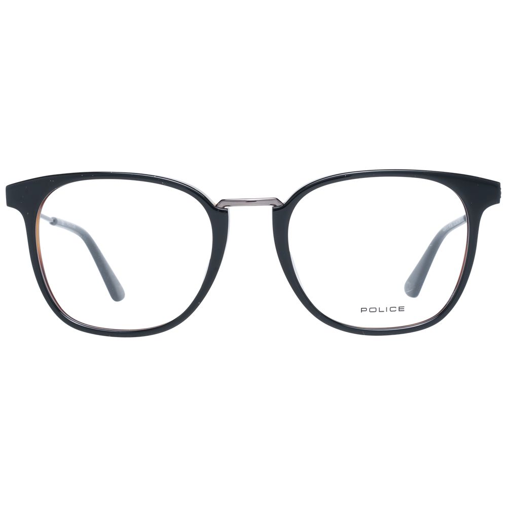 Monture de lunettes pour homme, noir, Police.